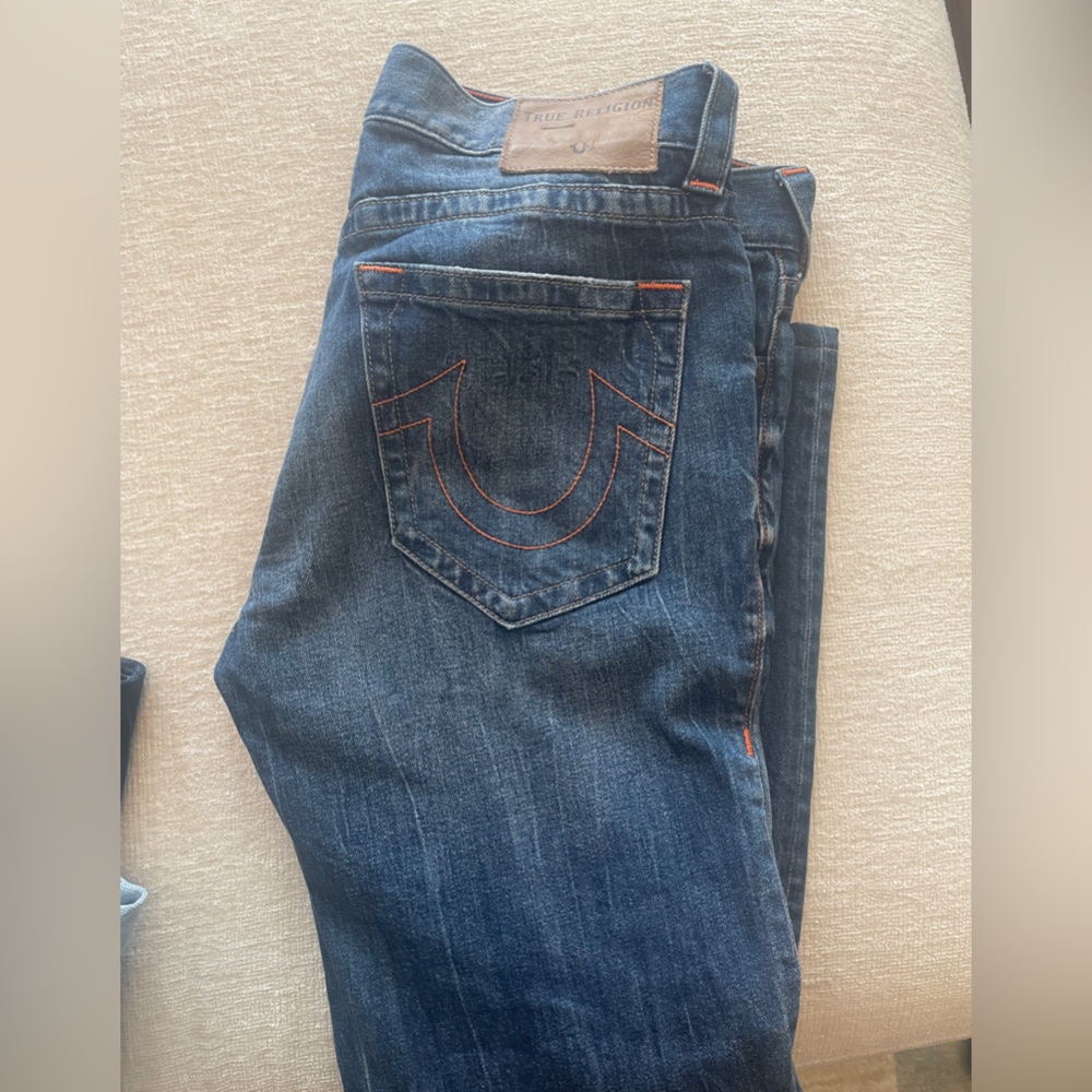 True Religion Jeans- Rocco(Relaxed Skinny) 34/32